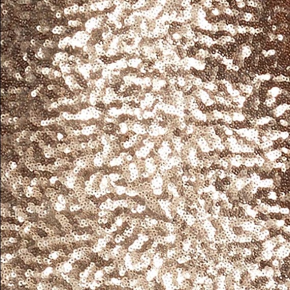 DRESS THE POPULATION Zoe Sequin Mini Dress - Brass - Picture 4 of 8